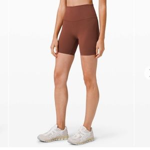 🍋Lululemon Wunder Train High-Rise Short 6" Ancient Copper